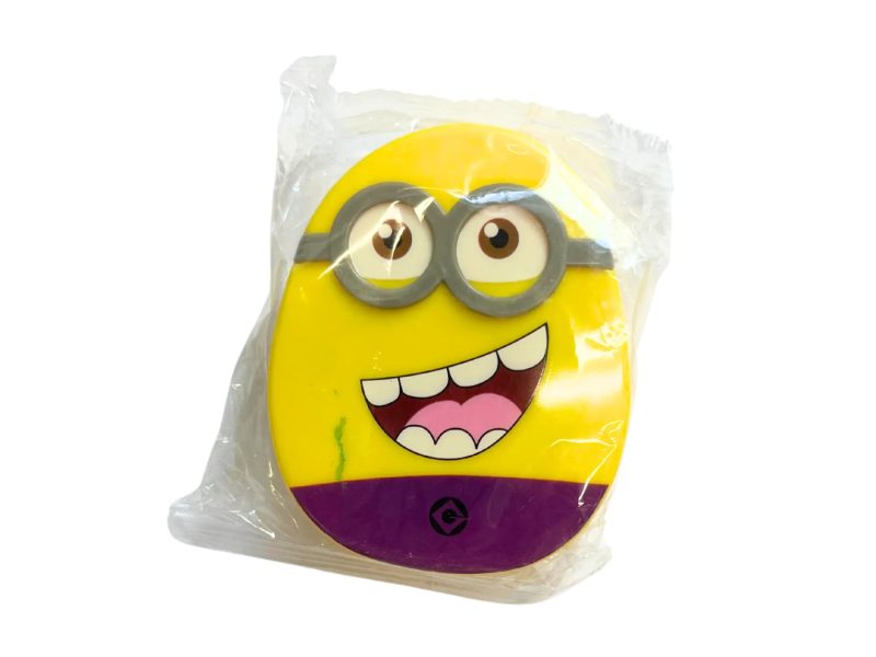 Minion-figur, opbevaringssæt til kontaktlinser, farve: lilla
