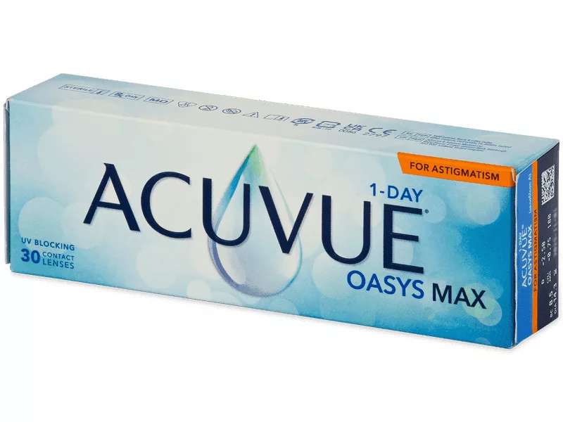 Acuvue Oasys 1-Day Max For Astigmatism (30 stk.)
