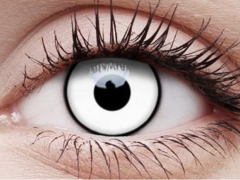 ColourVUE Crazy One-Day White Zombie (2 linser)