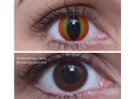 ColourVUE Crazy Dragon Eyes (2 linser) - uden dioptri