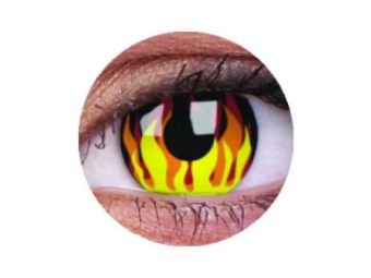 ColourVUE Crazy Flame Hot (2 linser) - uden dioptri