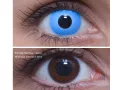 ColourVUE Crazy Sky Blue (2 linser) - uden dioptri