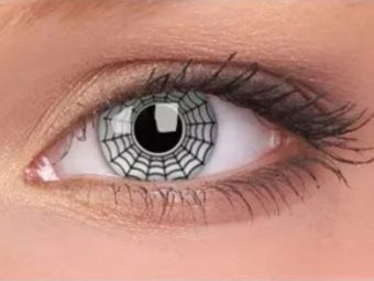 ColourVUE Crazy Spider (2 linser) - uden dioptri