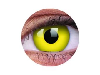 ColourVUE Crazy Yellow (2 linser) - uden dioptri