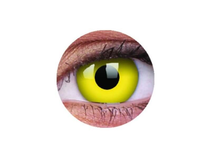 ColourVUE Crazy Yellow (2 linser) - uden dioptri