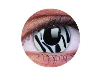 ColourVUE Crazy Zebra (2 linser) - uden dioptri