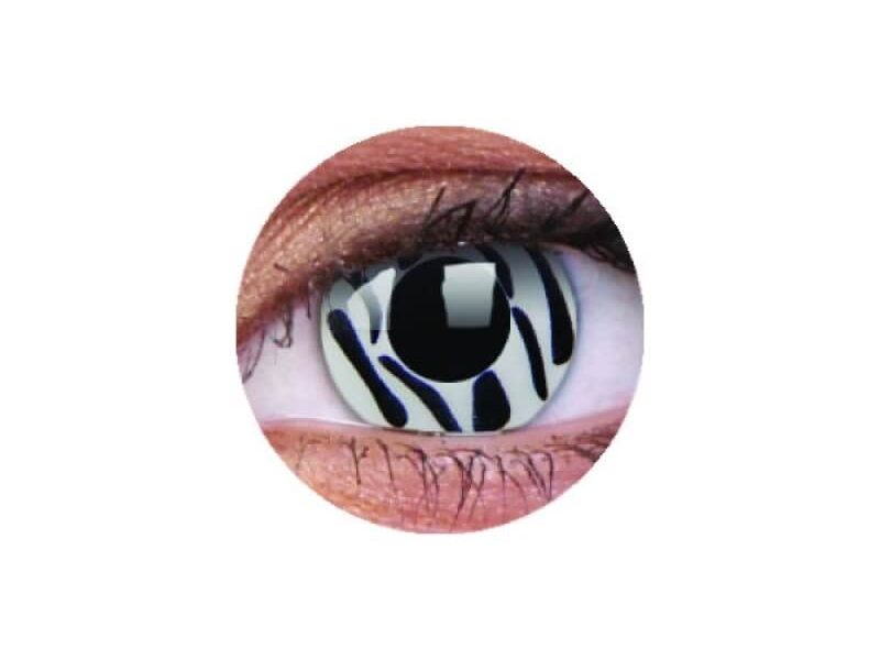 ColourVUE Crazy Zebra (2 linser) - uden dioptri