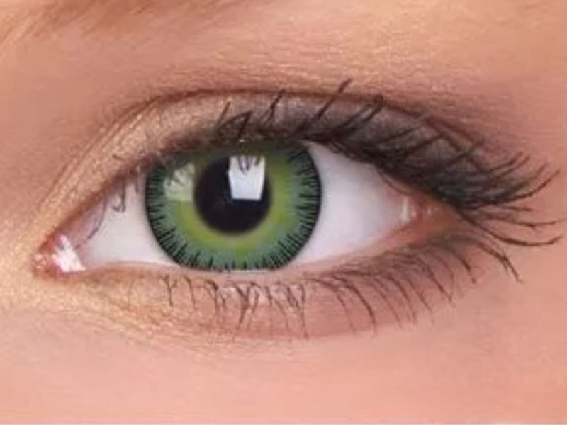 ColourVUE Fusion Yellow Green (2 linser)