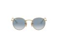 Ray-Ban Round Metal Solbriller RB 3447N 001/3F