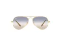 Ray-Ban Aviator Metal Ii Solbriller RB 3689 001/GD