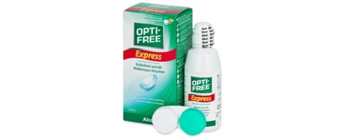 OPTI-FREEExpress 120 ml kontaktlinsevæske med etui
